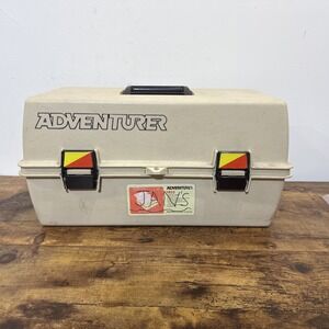 Flambeau Adventurer 1823 Professional Tackle Box, Three Trays, Huge Bin Fishing